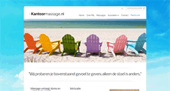 Desktop Screenshot of kantoormassage.nl